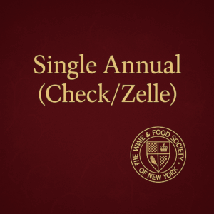 Single Annual Membership (Check/Zelle)