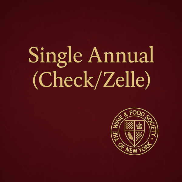 Single Annual Membership (Check/Zelle)