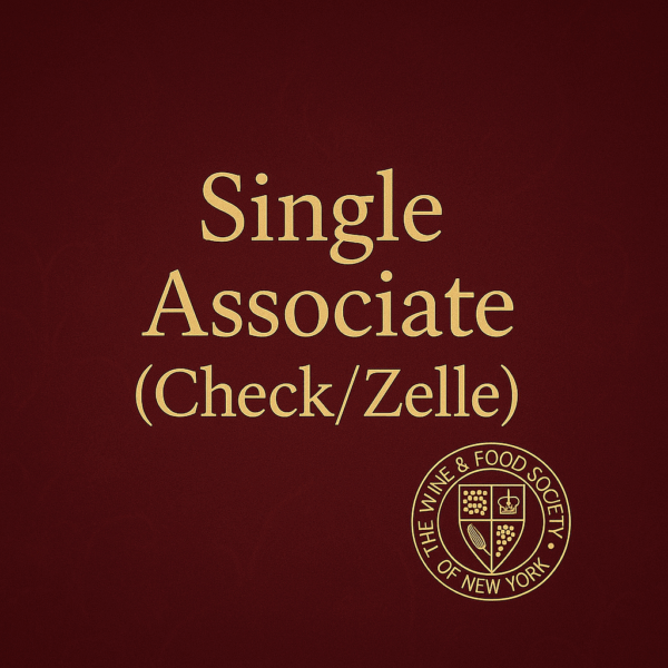 Single Associate Members (Check/Zelle)